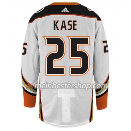 Anaheim Ducks KASE 25 Adidas Weiß Trikot Authentic - Herren